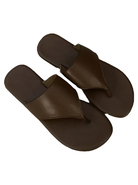 French soft sole clip toe flip-flops