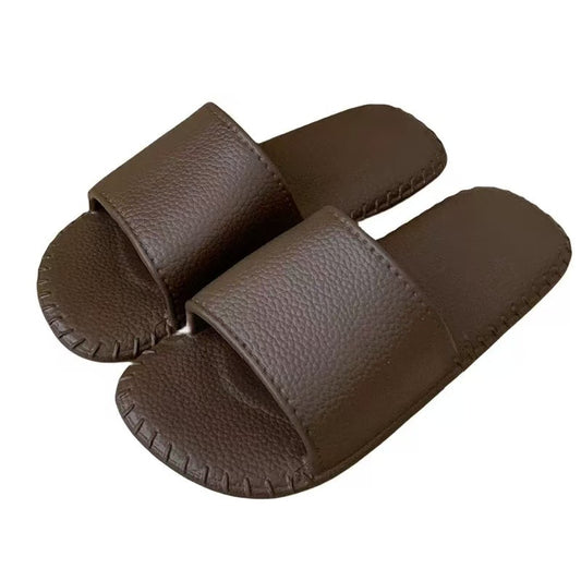 Flat couple sandals